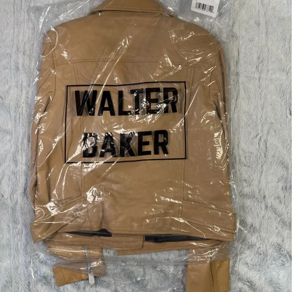 Walter Baker Tan and Black Jacket - Picture 8 of 9